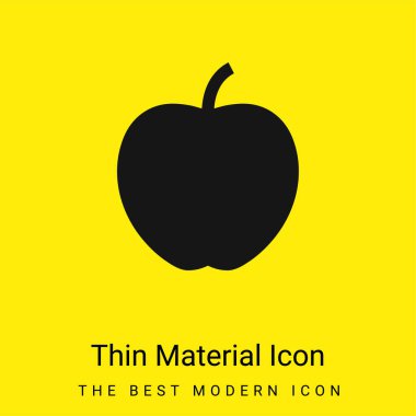 Elma minimal parlak madde simgesi