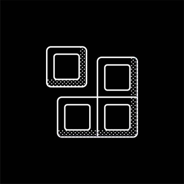 Mavi gradyan vektör simgesini engelle