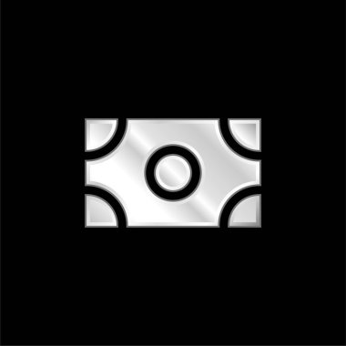 Gümüş kaplama metalik simge