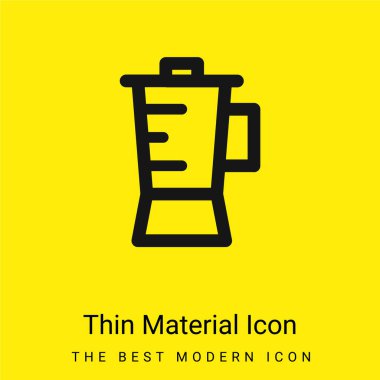 Blender en az parlak sarı madde simgesi