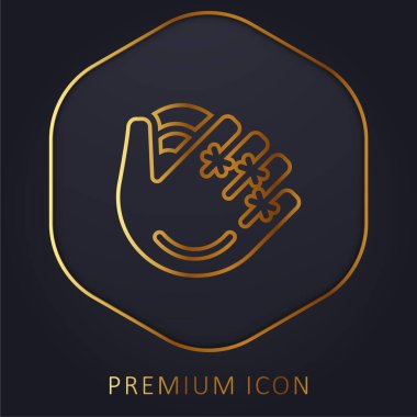 Beyzbol Eldiveni Altın Çizgisi logosu veya simgesi