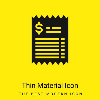 Bill en az parlak madde simgesi