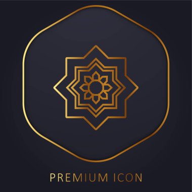 Arap Sanatı Altın Hat premium logosu veya simgesi
