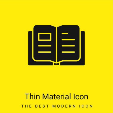 Kitap en az parlak sarı malzeme simgesi