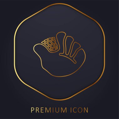 Beyzbol Eldiveni Altın Çizgisi logosu veya simgesi