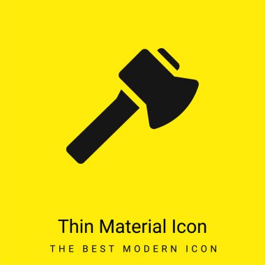 Balta en az parlak sarı madde simgesi