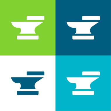 Anvil Düz Renk en az simge kümesi