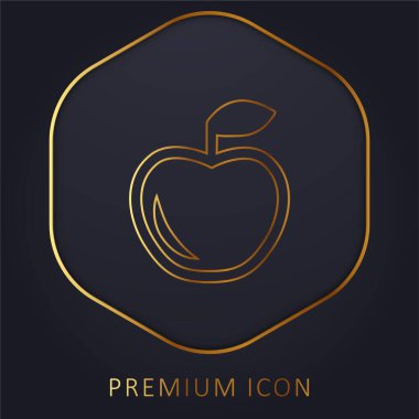 Elma hattı premium logosu veya simgesi