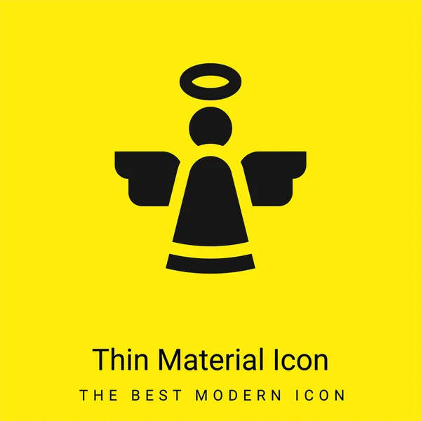 Ангел Минимум Ярко Желтого Материала — стоковый вектор