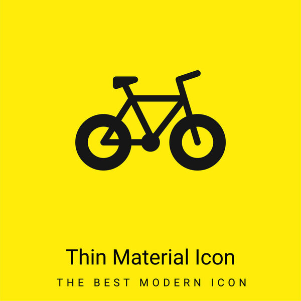 Минимальная ярко-желтая иконка