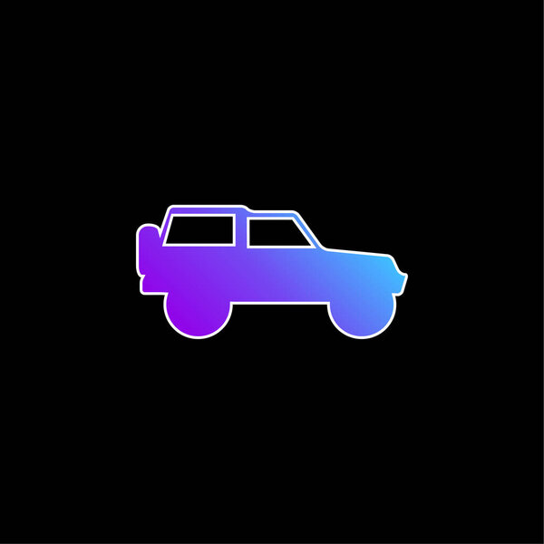 Полноприводный транспорт с голубым вектором