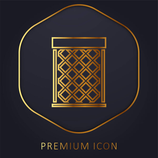 Логотип или иконка золотой линии