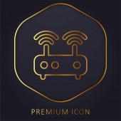 Antenne Golden Line Premium Logo oder Symbol