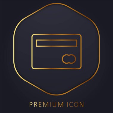 Büyük Kredi Kartı Altın Hat prim logosu veya simgesi