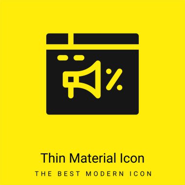 En düşük düzeyde parlak sarı malzeme simgesi tanıtılıyor