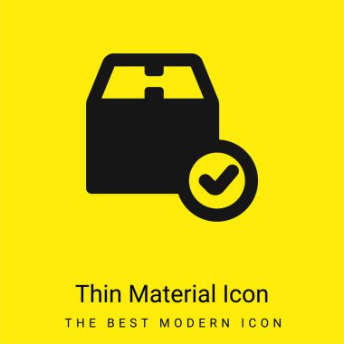 Kutu en az parlak sarı malzeme simgesi