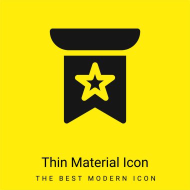 Sancak en az sarı madde simgesi