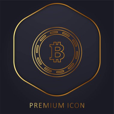 Bitcoin Altın Hat prim logosu veya simgesi