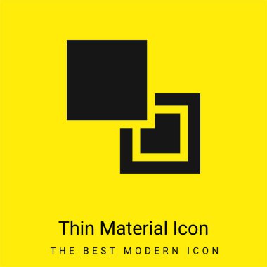 Arkaplan en az sarı madde simgesi