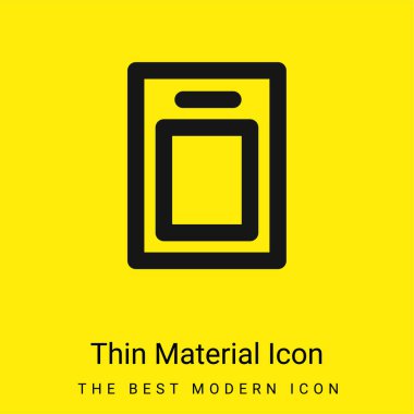 Asgari parlak madde simgesine geç