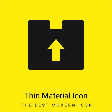 Kutu en az parlak sarı malzeme simgesi