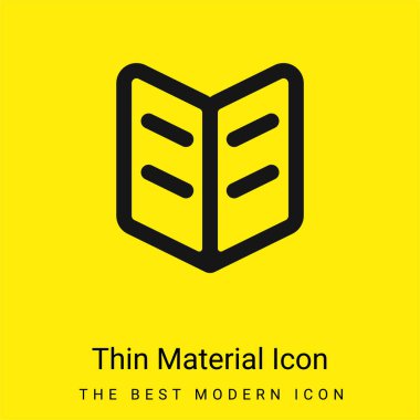 Kitap ya da Gazete Asgari Parlak Sarı Madde simgesi