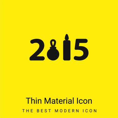 2015 minimal açık sarı malzeme simgesi