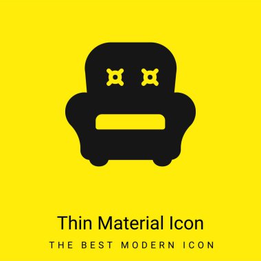 Koltuk Minimum Parlak Sarı Madde simgesi