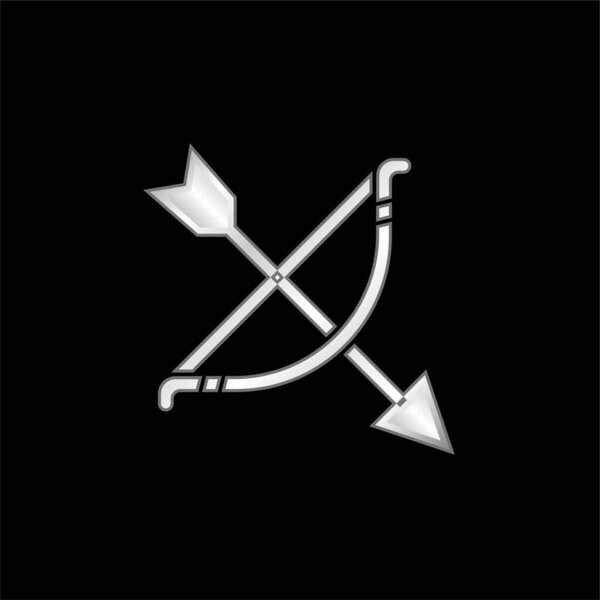 Серебристая луковая икона