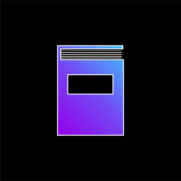 Символ синего градиента Книги чёрного покрова