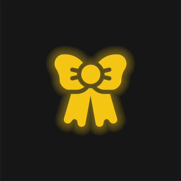 Светящийся неоновый значок