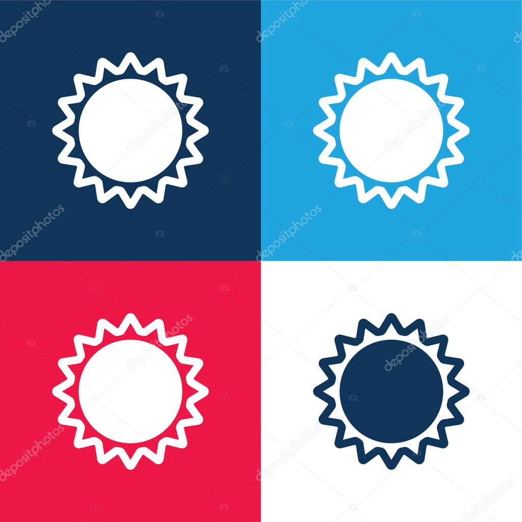 Annular Eclipse Green and yellow modern 3d vector icon logo