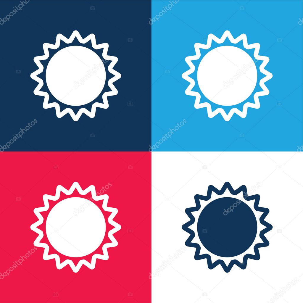 Annular Eclipse Green and yellow modern 3d vector icon logo