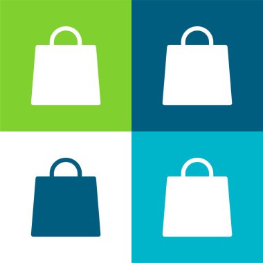 Poşet Düz Renk en az simge seti