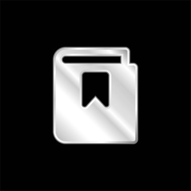 Gümüş kaplama metalik simge