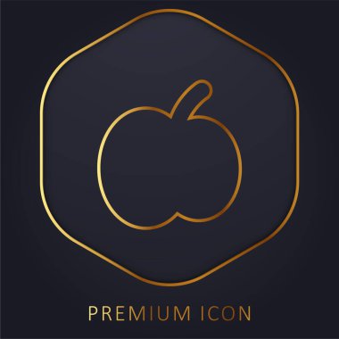 Elma hattı premium logosu veya simgesi