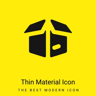 Kutu en az parlak sarı malzeme simgesi