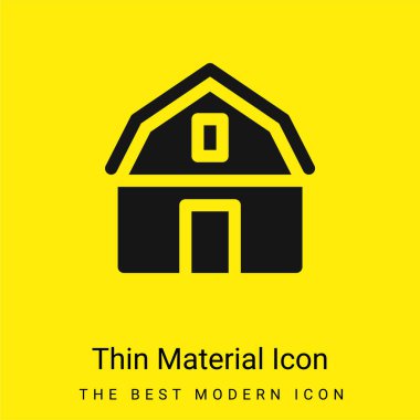 Ahır en az parlak sarı madde simgesi