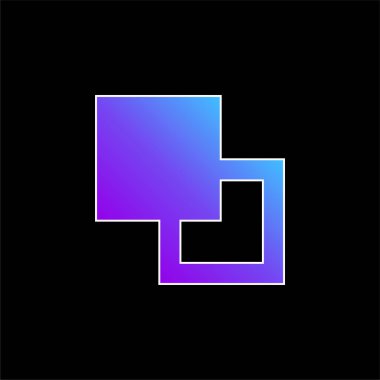 Arkaplan mavi gradyan vektör simgesi