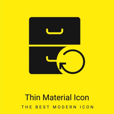 En küçük parlak sarı madde simgesini arşivle