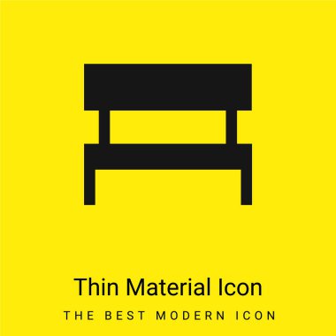 Asgari düzeyde parlak sarı madde simgesi