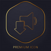 Logo nebo ikona prémie šipky