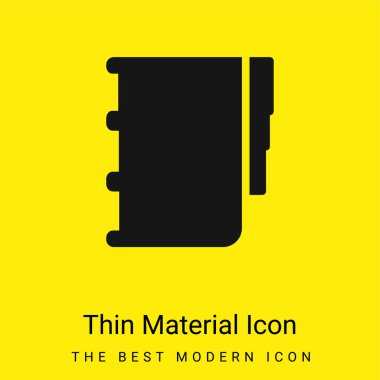 Yer İmleri ile Gündem En az parlak sarı malzeme simgesi