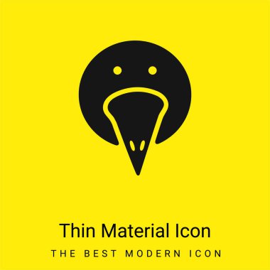 Kuş Portresi En az parlak sarı malzeme simgesi