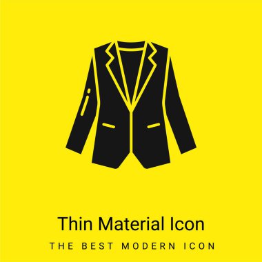 Blazer minimal parlak madde simgesi