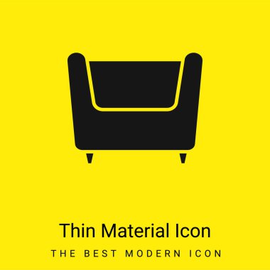 Koltuk Minimum Parlak Sarı Madde simgesi