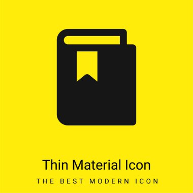Kitap en az parlak sarı malzeme simgesi