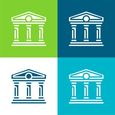 Düz Düz Düz Renk simgesi kümesi