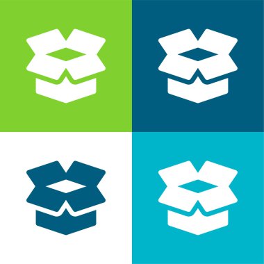 Kutu Düzlüğü 4 renk en küçük simge kümesi