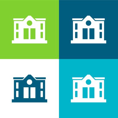 Düz Düz Düz Renk simgesi kümesi